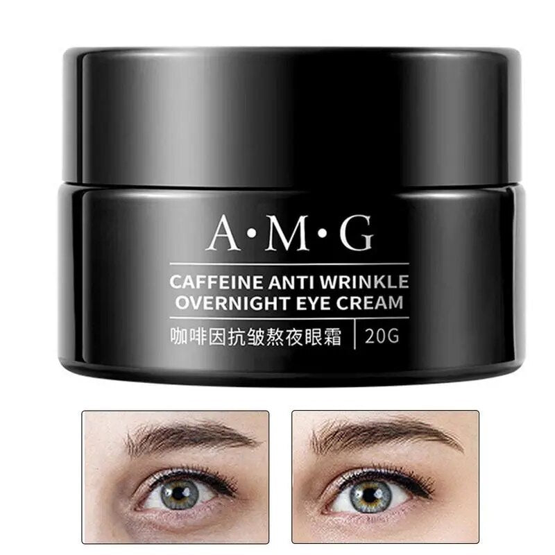 AMG Caffeine Anti-Wrinkle Overnight Eye Cream 20g Caffeine Eye Tightener anti Wrinkles