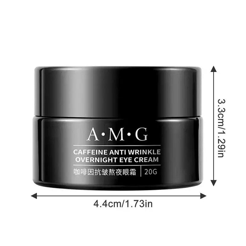 AMG Caffeine Anti-Wrinkle Overnight Eye Cream 20g Caffeine Eye Tightener anti Wrinkles