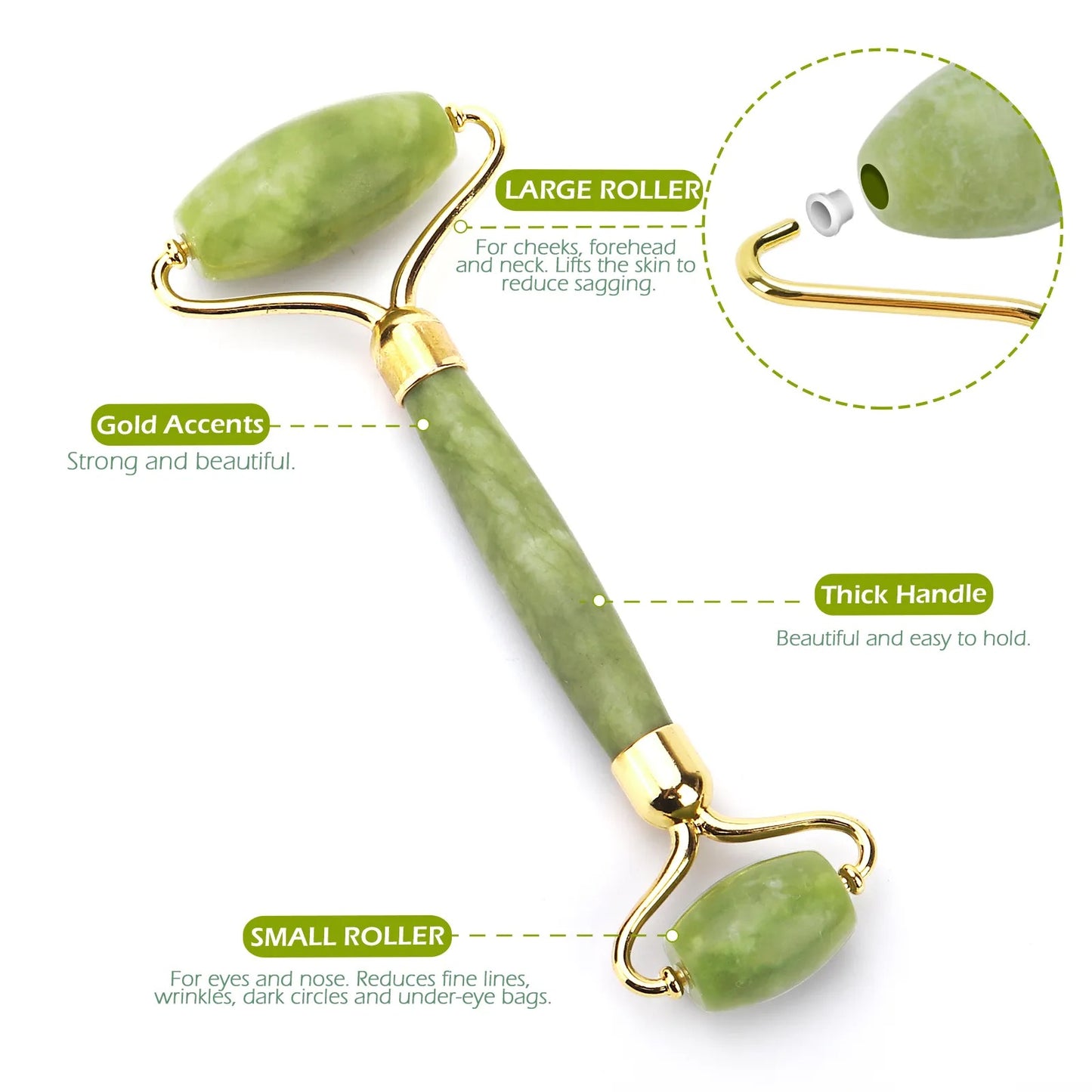 Jade Stone Skin Care Roller